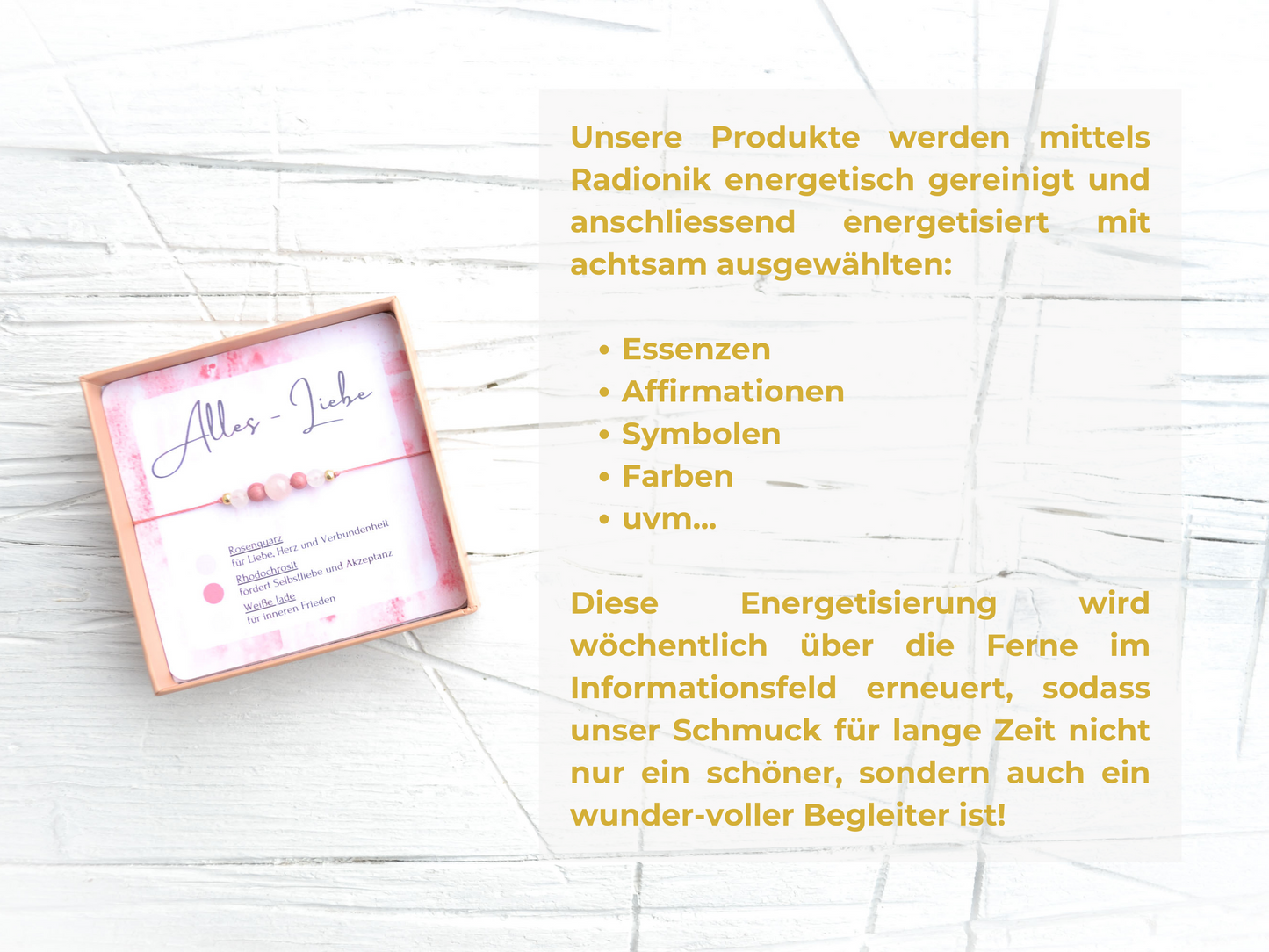 Zartes Armband Alles-Liebe