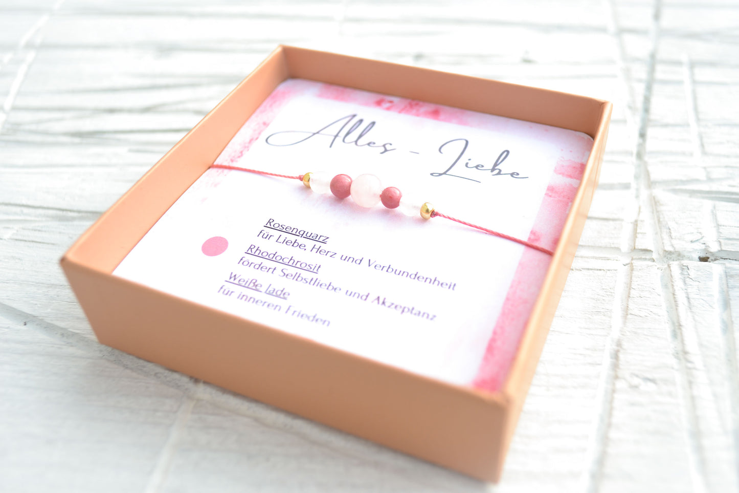 Zartes Armband Alles-Liebe