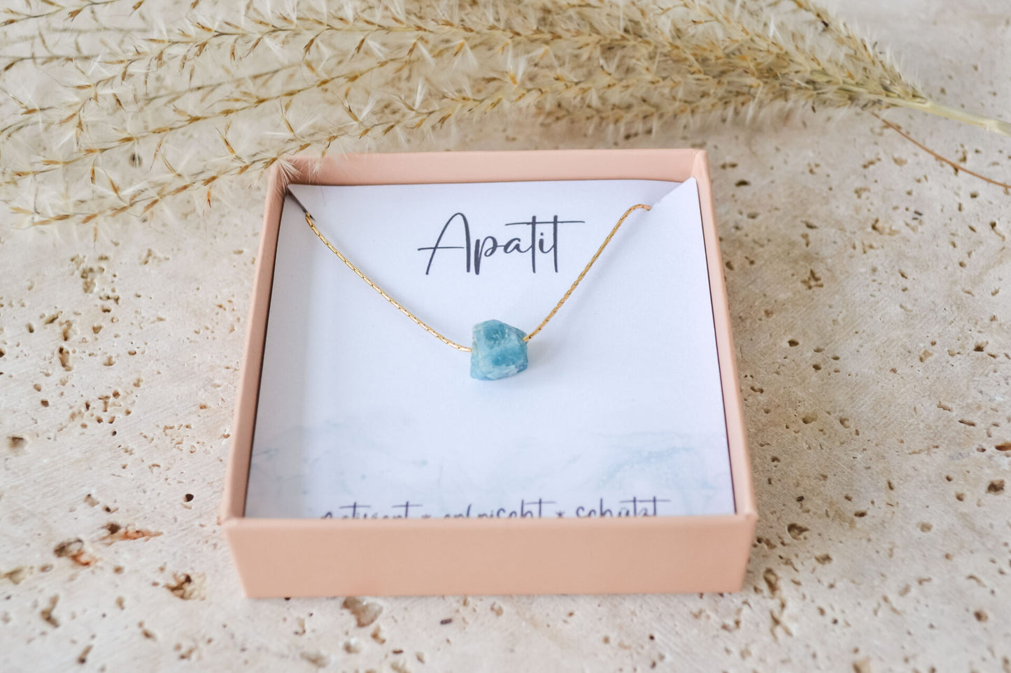Schmuck mit Apatit