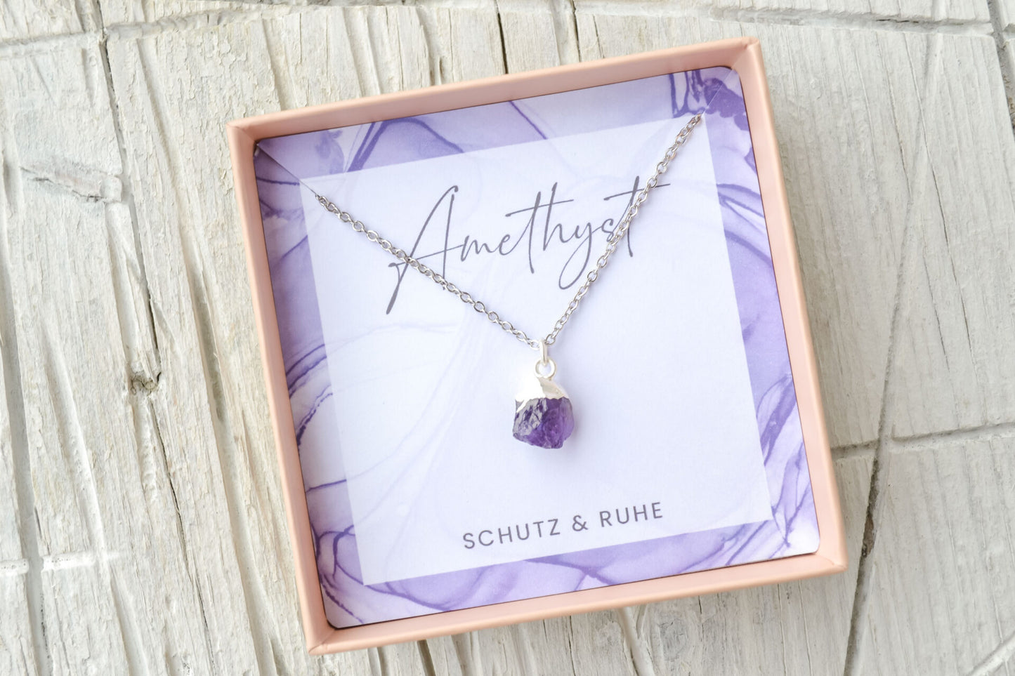 Kette mit Amethyst Anhänger