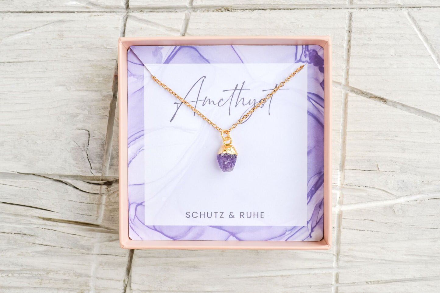 Kette mit Amethyst Anhänger