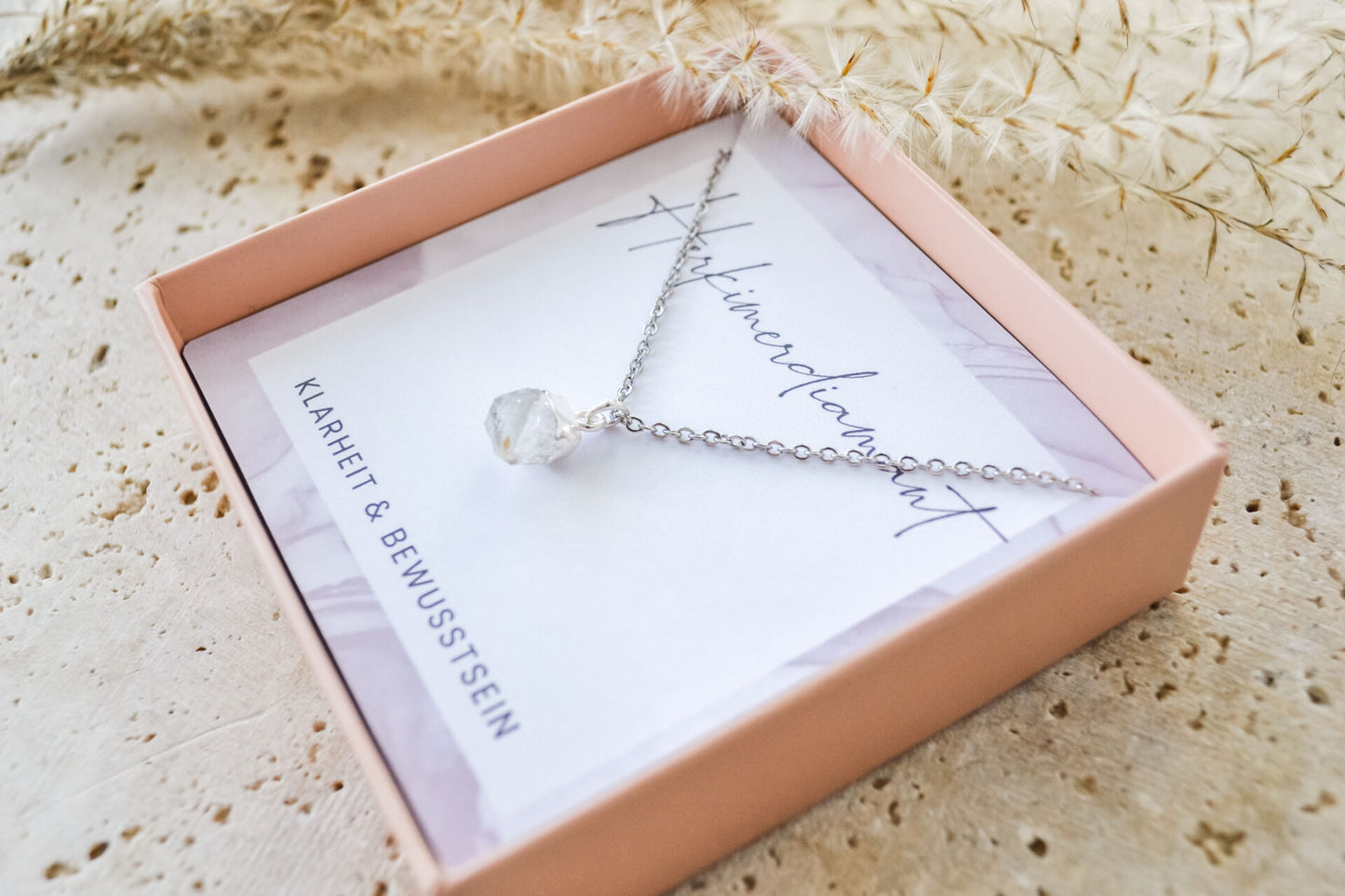 Kette mit Herkimer Anhänger