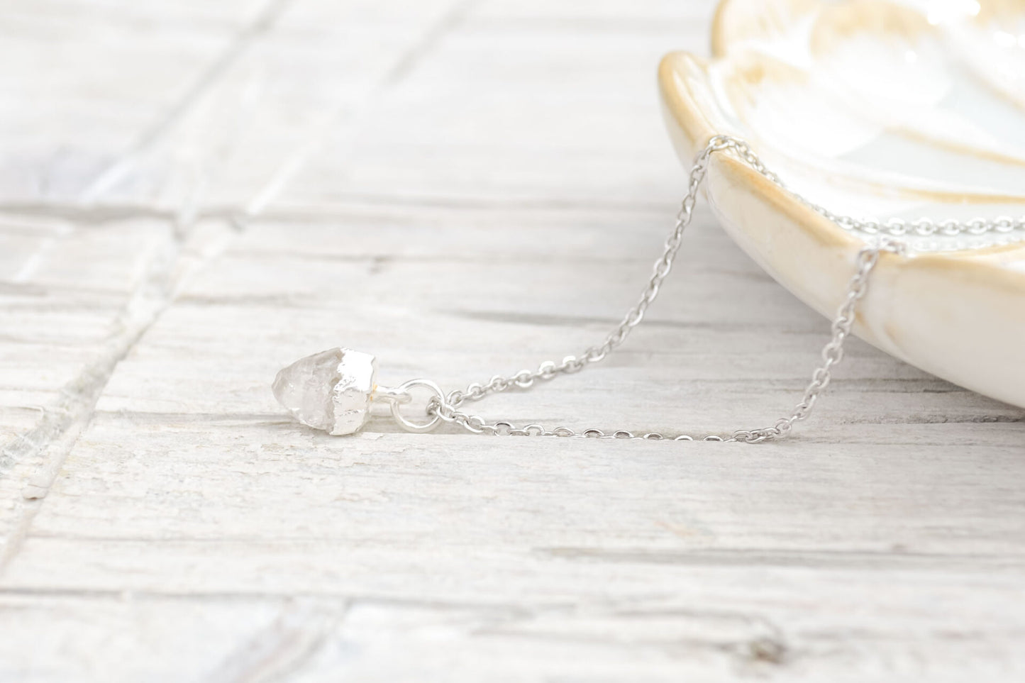Kette mit Herkimer Anhänger