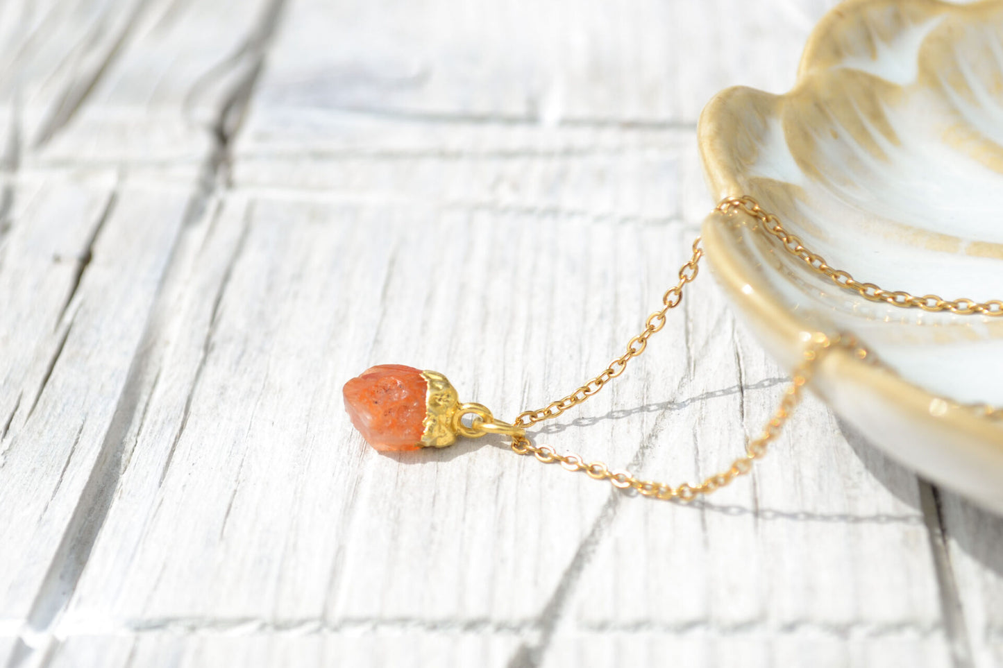 Kette mit Karneol Anhänger