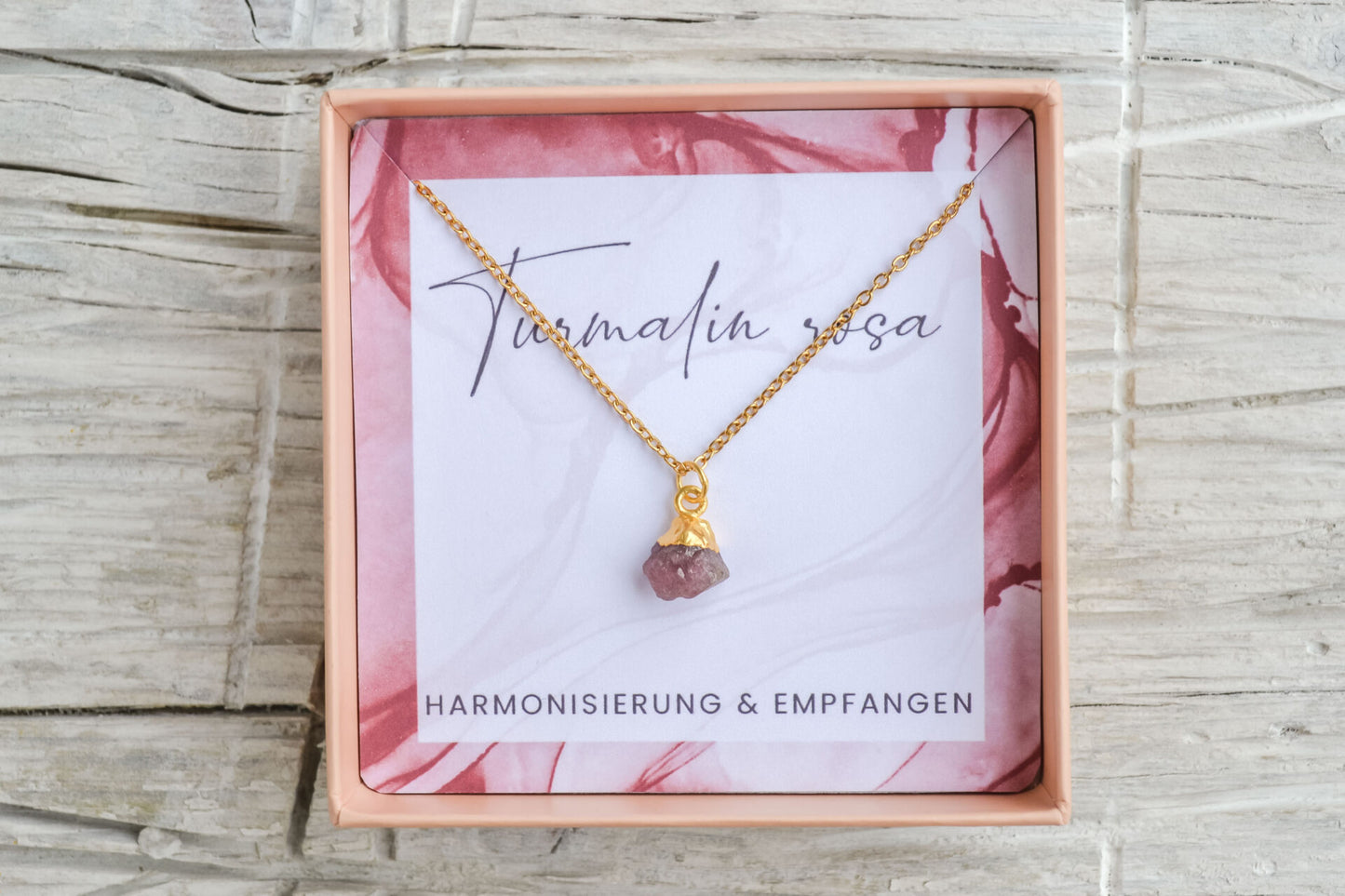 Kette mit Turmalin-Anhänger