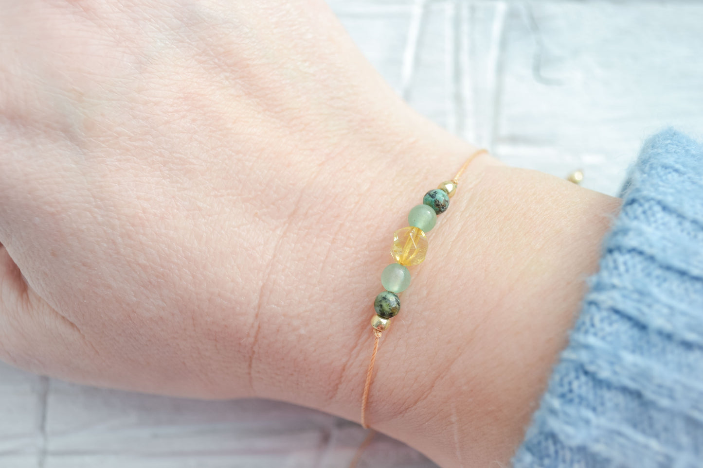 Zartes Armband Lebens-Freude