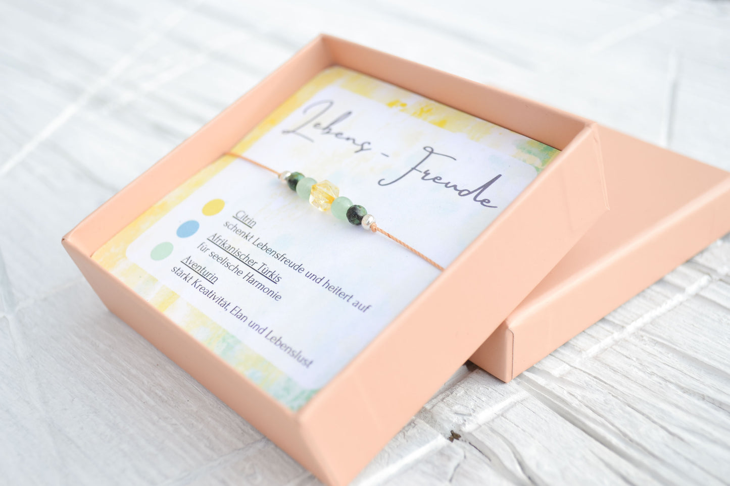 Zartes Armband Lebens-Freude