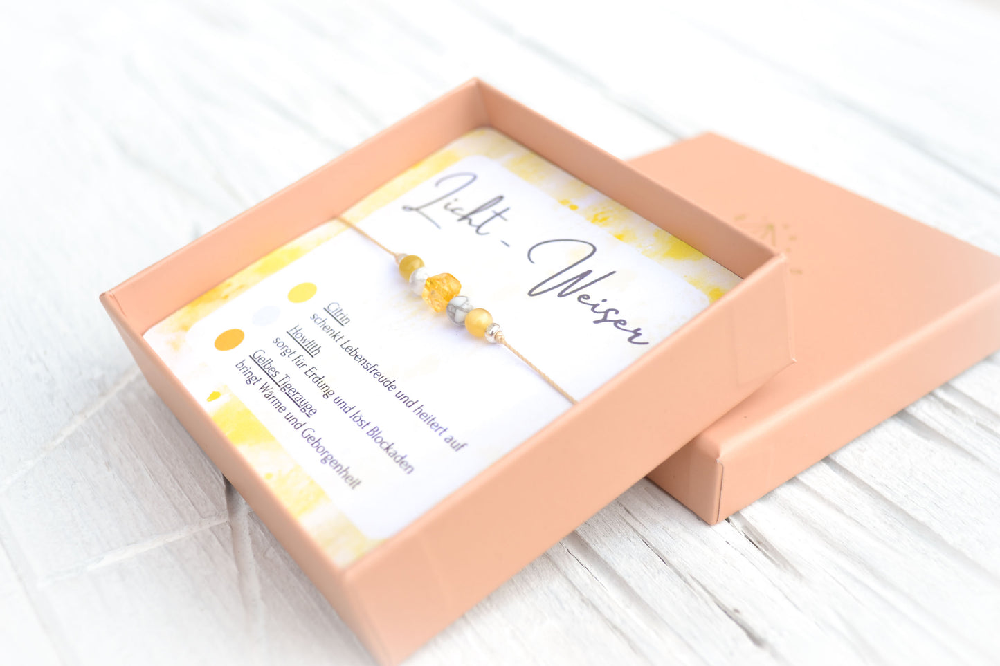 Zartes Armband Licht-Weiser