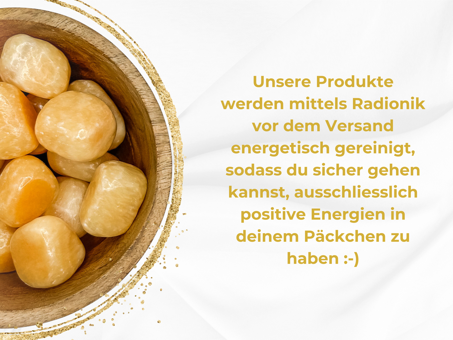Orangencalcit, für Lebensfreude, Kreativität und Motivation