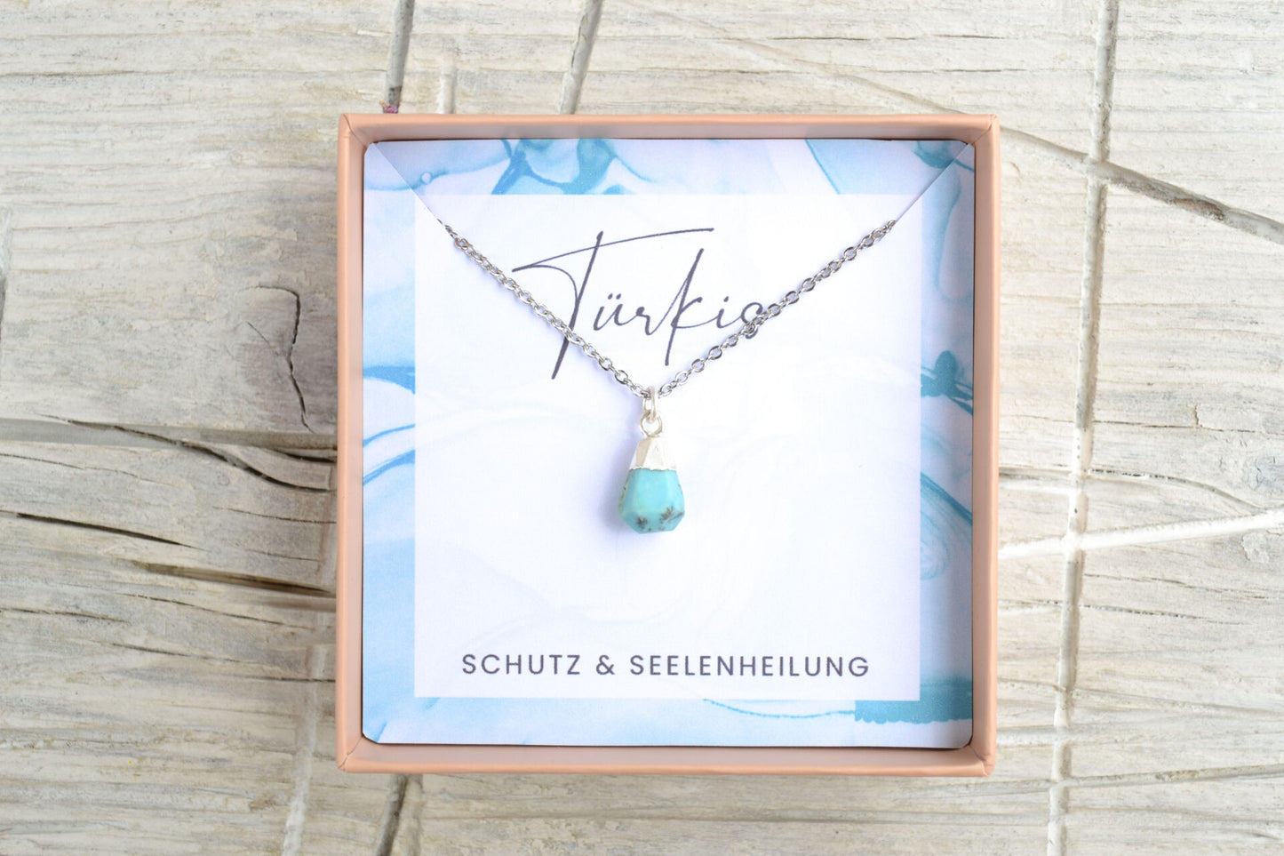 Kette mit Türkis