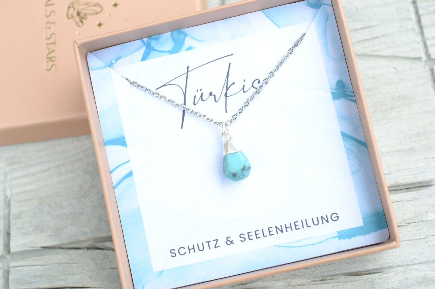 Kette mit Türkis