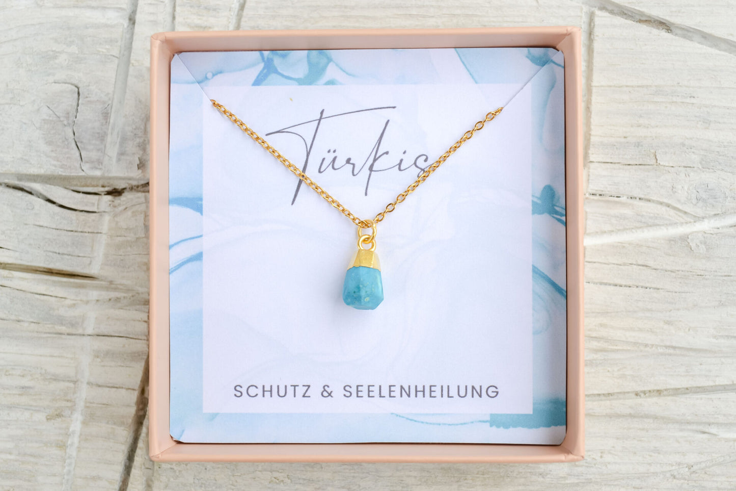 Kette mit Türkis