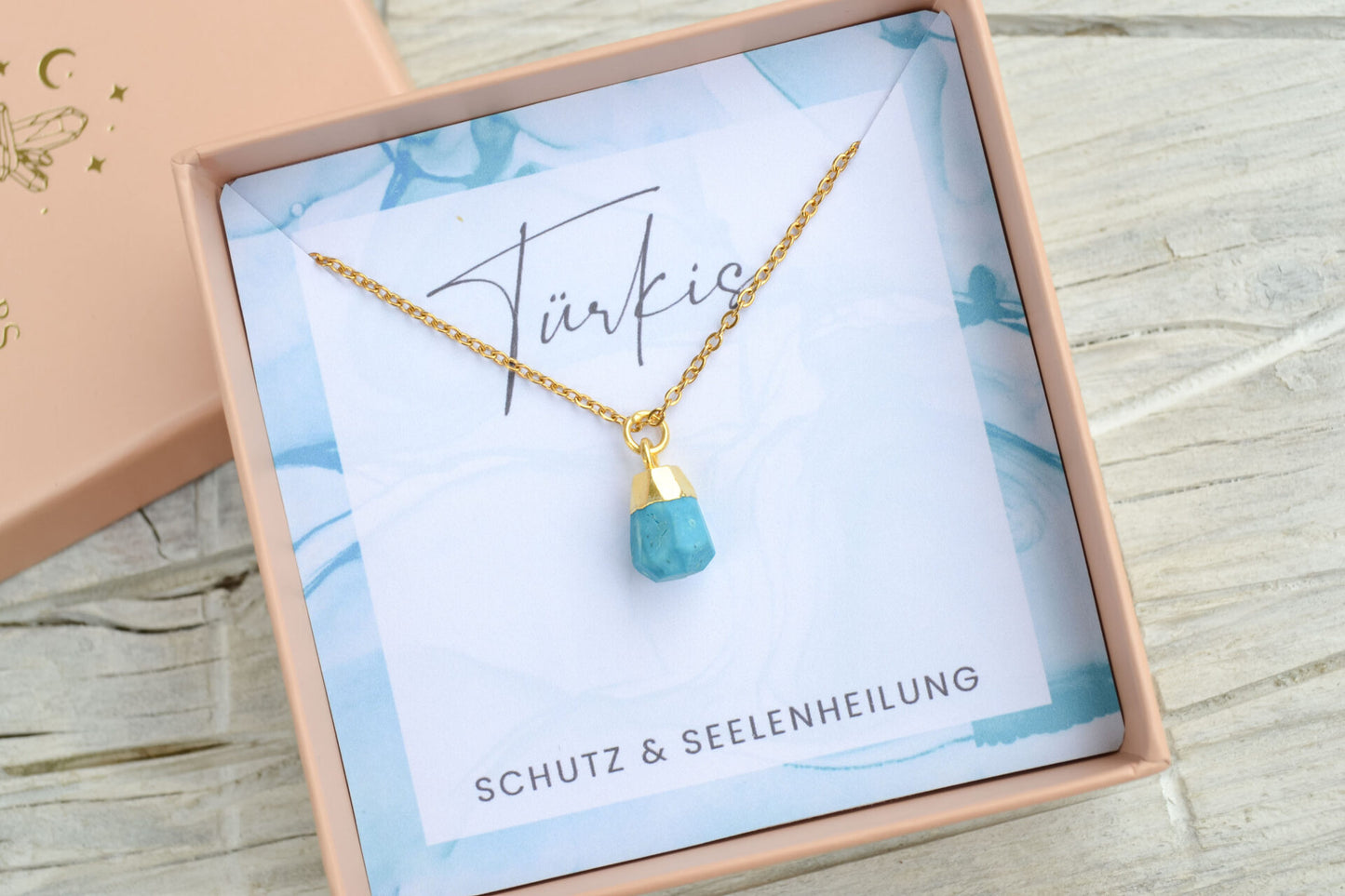 Kette mit Türkis