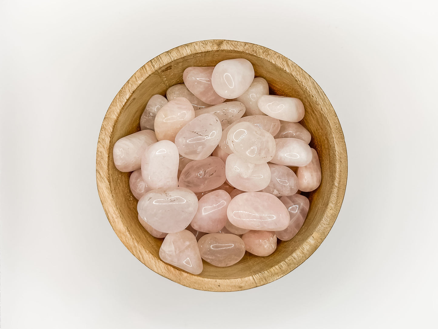 Rosenquarz Heilstein, Kristall für Liebe, Harmonie und Selbstliebe