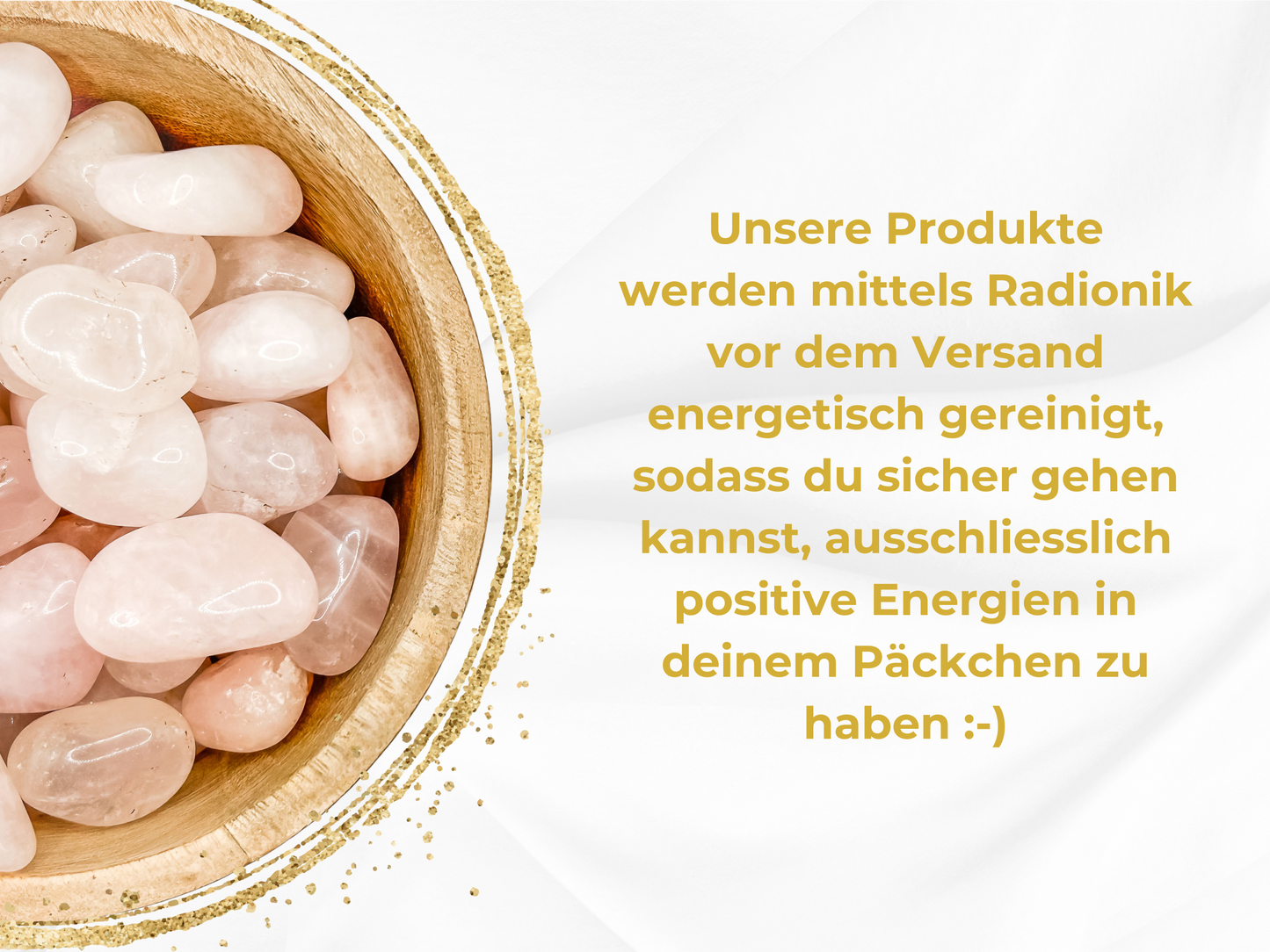 Rosenquarz Heilstein, Kristall für Liebe, Harmonie und Selbstliebe